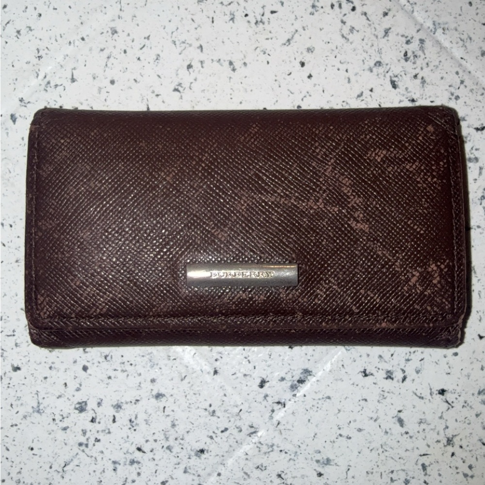 Burberry Key Holder - Leather - 4 Key Rings